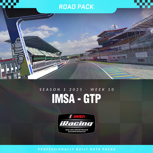 2025 Season 1 - Week 10 - IMSA LMP2 / GTP Pack - LeMans