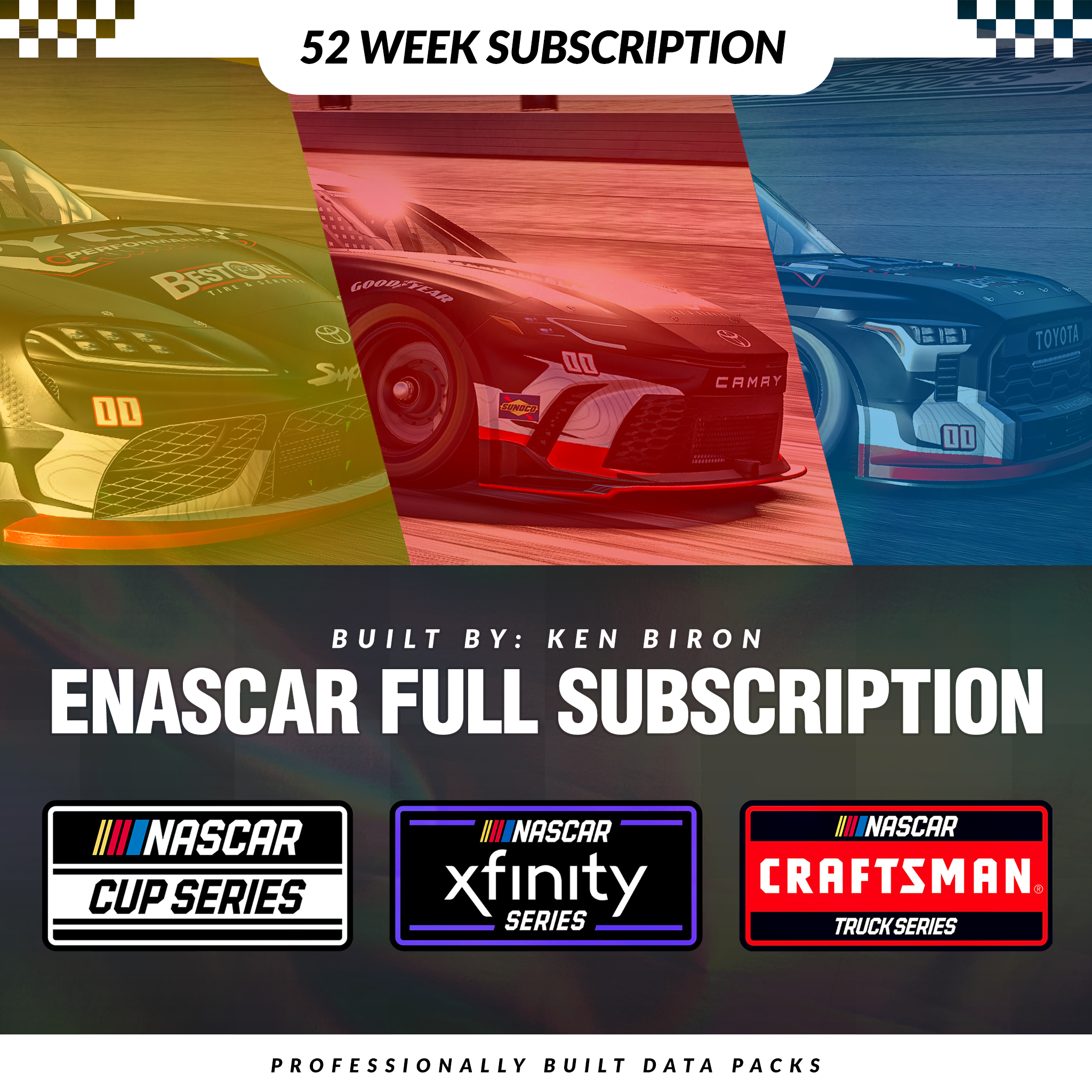 iRacing - Full eNASCAR Subscription - 52 Weeks – RYCO Performance ...