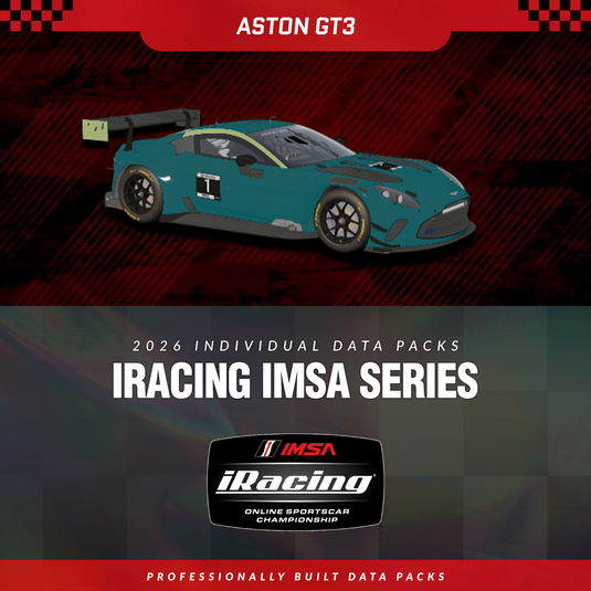 iRacing - Aston Martin GT3 - IMSA Data Packs