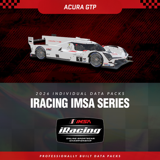 iRacing - Acura GTP - IMSA Data Packs