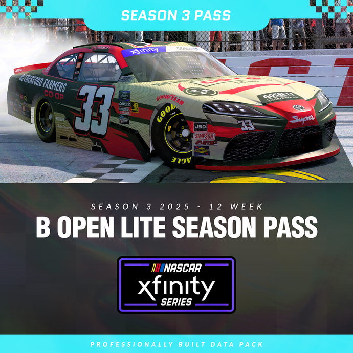 B Open - Season 3 2025 Lite Pass