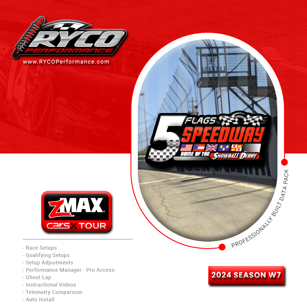Season 1 2024 LMSC Five Flags RYCO Performance / iRacing Setup Shop