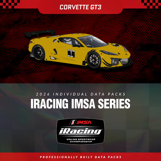 iRacing - Corvette GT3 - IMSA Data Packs