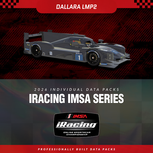 iRacing - Dallara LMP2 - IMSA Data Packs
