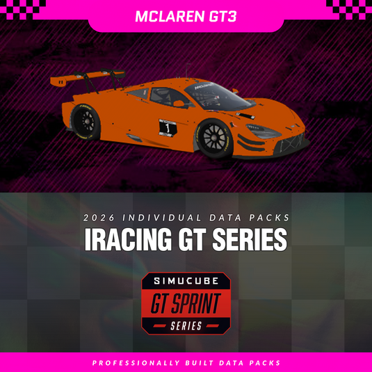 iRacing - McLaren 720S EVO GT3 - GT Series Data Packs