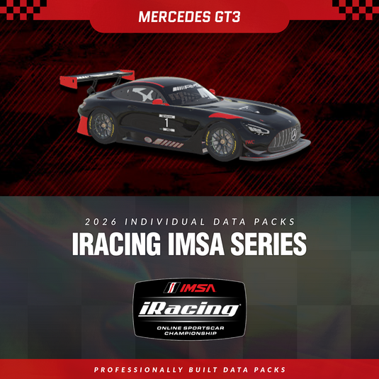iRacing - Mercedes AMG GT3  - IMSA Data Packs