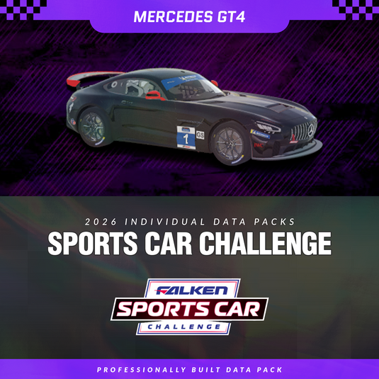 iRacing - Mecedes AMG GT4 - Falken Tire Sports Car Challenge Series Data Packs