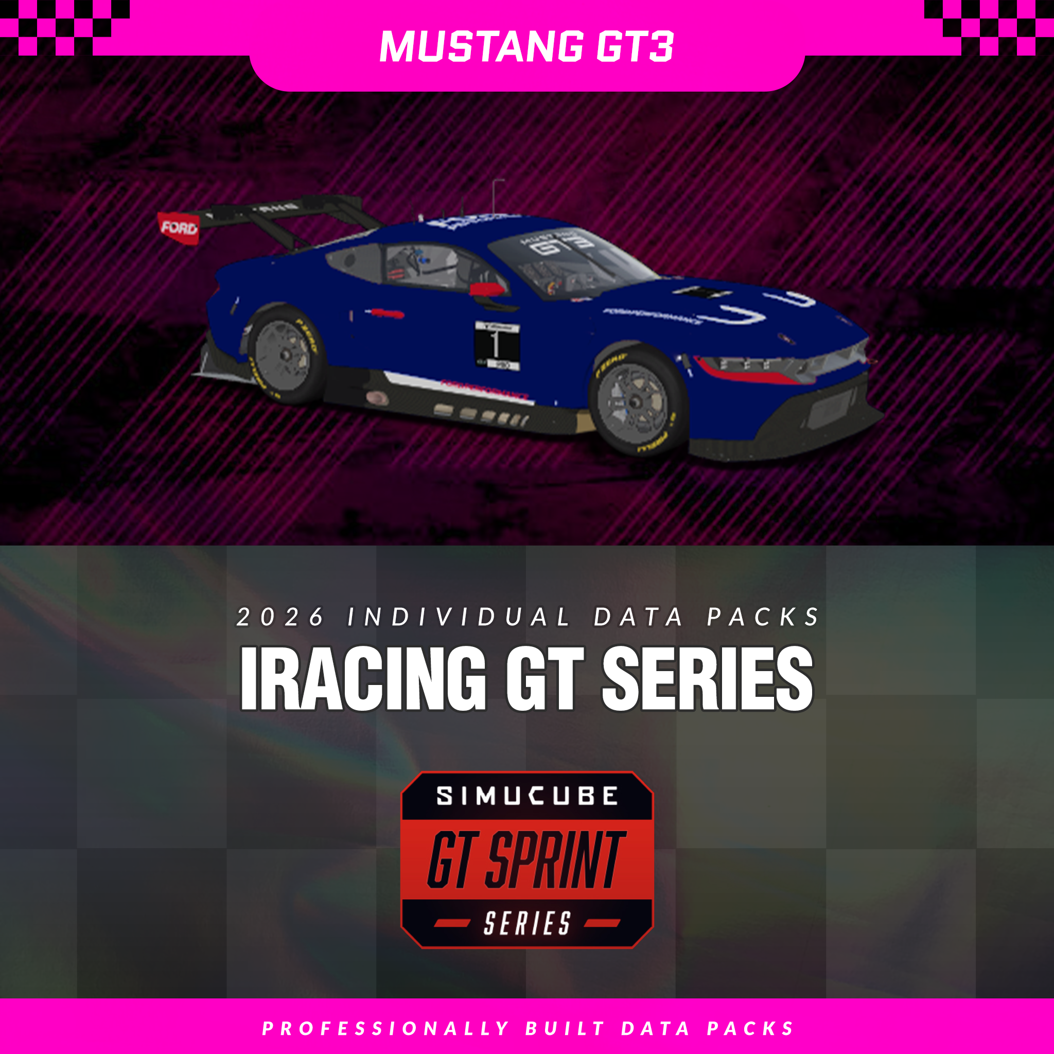 iRacing - Ford Mustang GT3 - GT Series Data Packs – RYCO Performance ...