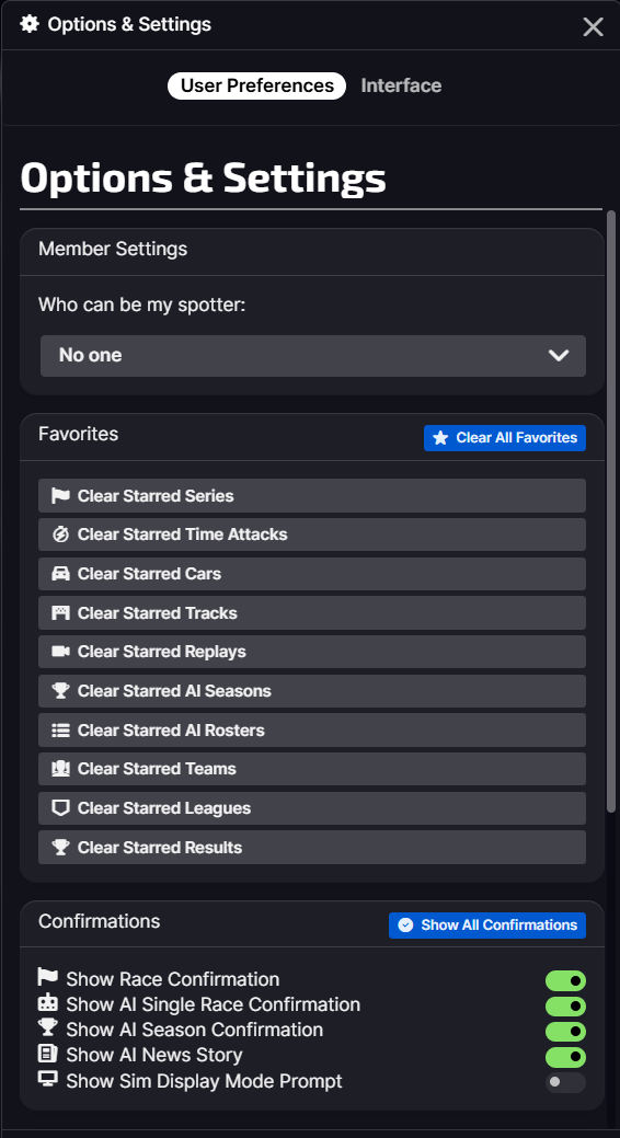 HAVE YOU LOCKED YOUR SPOTTER ON IRACING?