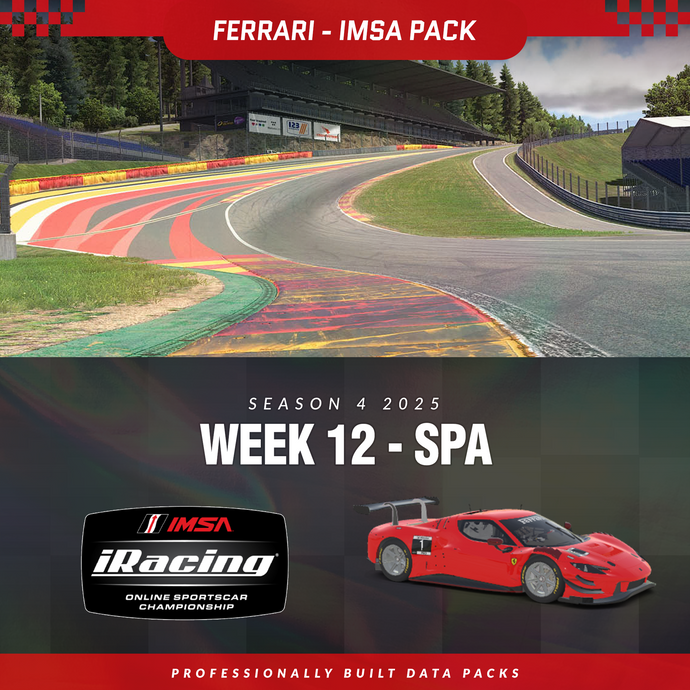 25S4 - Ferrari 296 GT3 - W12 - SPA