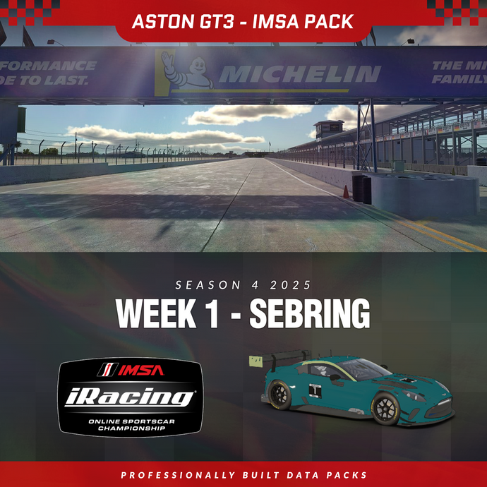 25S4 - Aston Martin Vantage GT3 EVO - W1 - Sebring