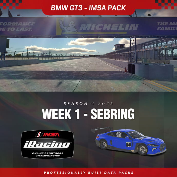 25S4 - BMW M4 GT3 EVO - W1 - Sebring