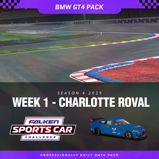 25S4 - BMW GT4 - W1 - Charlotte ROval