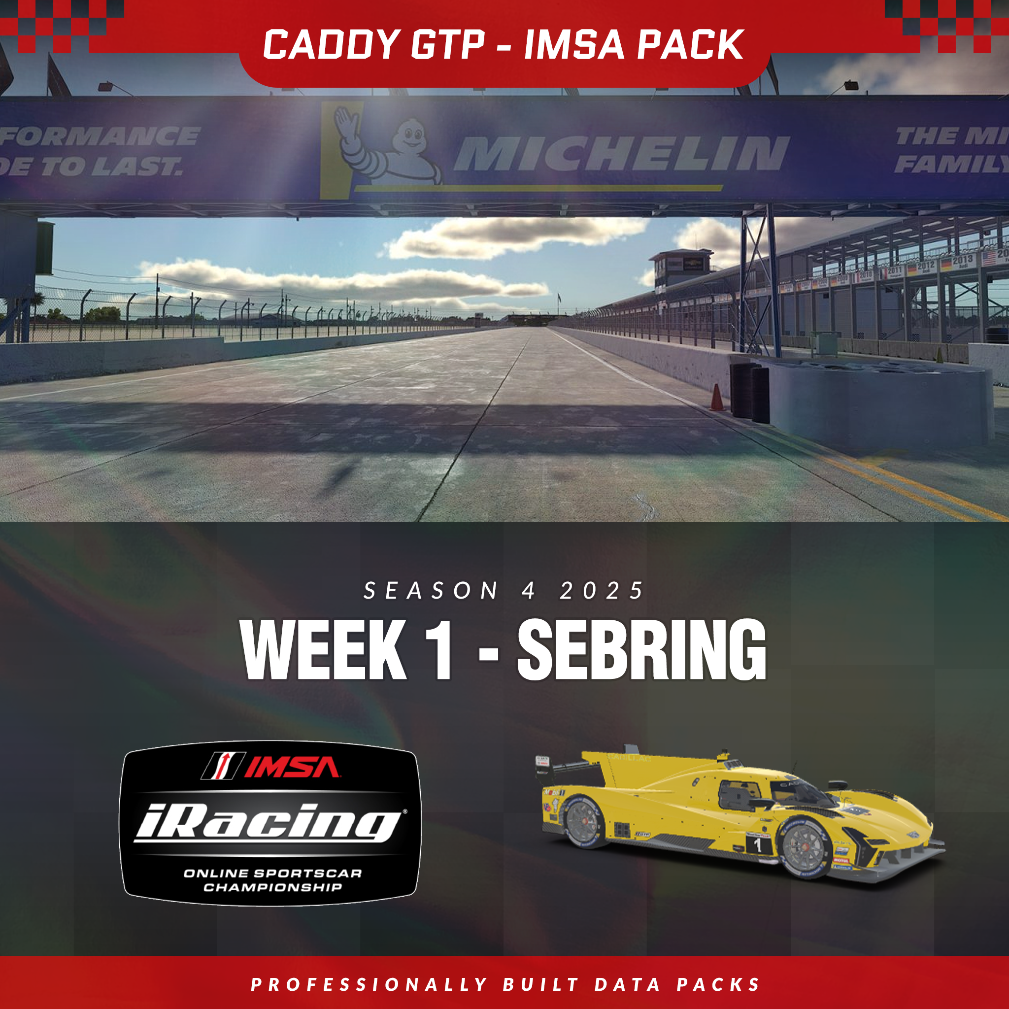 25S4 - Cadillac V-Series.R GTP - W1 - Sebring – RYCO Performance ...