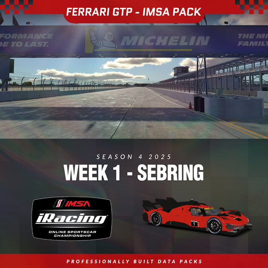 25S4 - Ferrari 499P GTP - W1 - Sebring