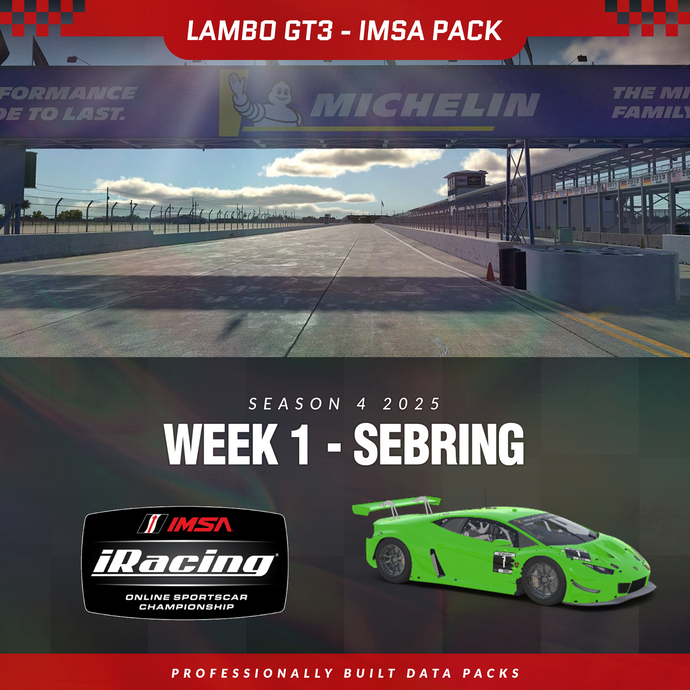 25S4 - Lambo Huracan GT3 EVO - W1 - Sebring