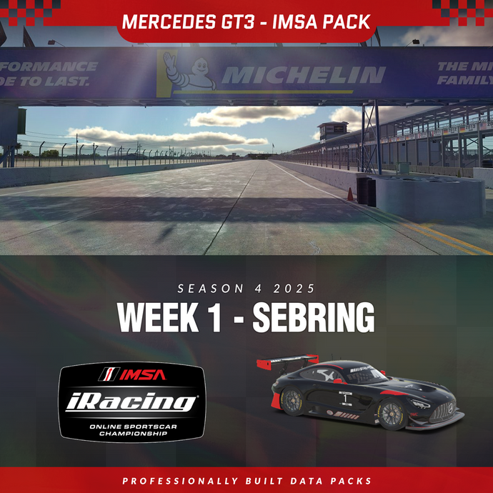 25S4 - Mercedes AMG GT3 2020 - W1 - Sebring