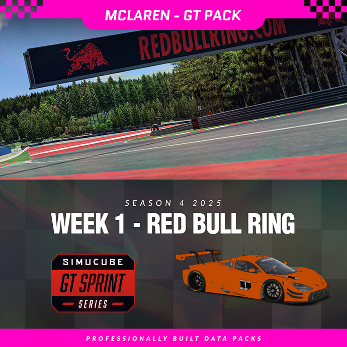 25S4 - McLaren 720S GT3 EVO - W1 - Red Bull Ring