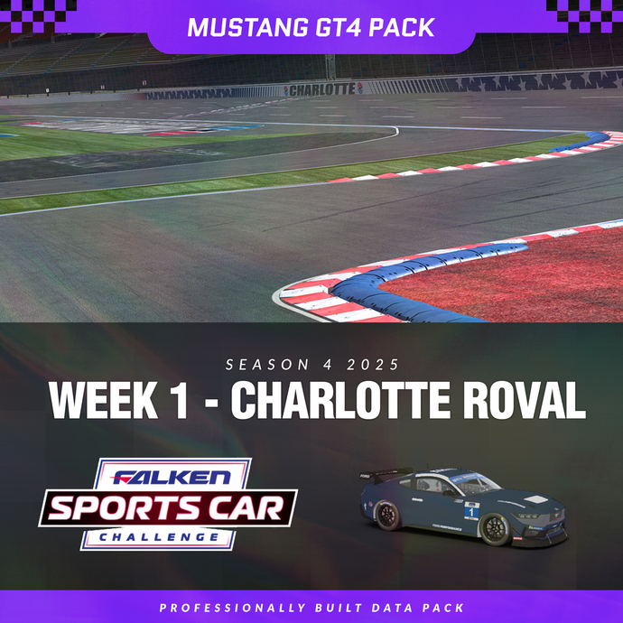25S4 - Mustang GT4 - W1 - Charlotte ROval