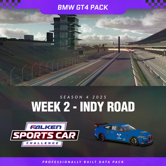 25S4 - BMW GT4 - W2 - Indy Road