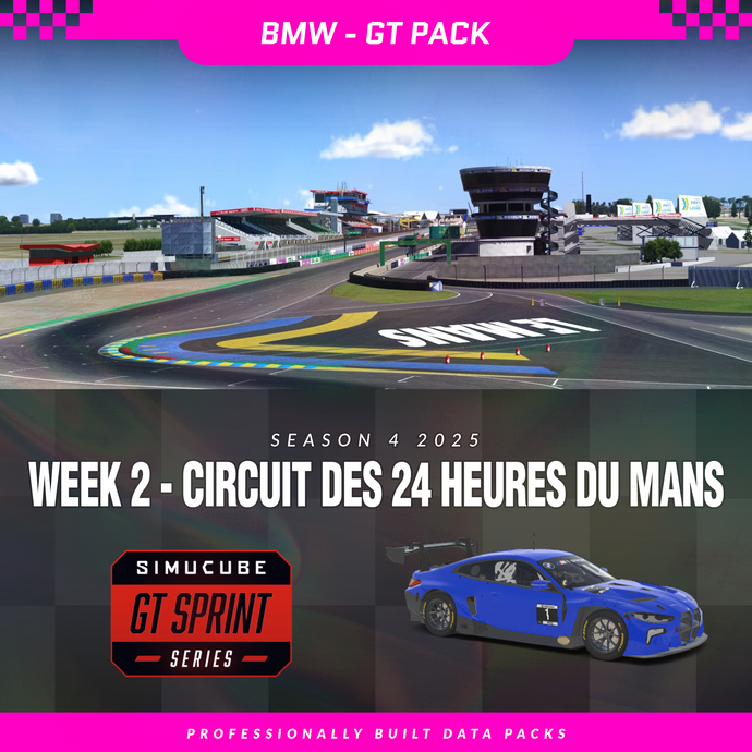 25S4 - BMW M4 GT3 EVO - W2 - Circuit des 24 Heures du Mans
