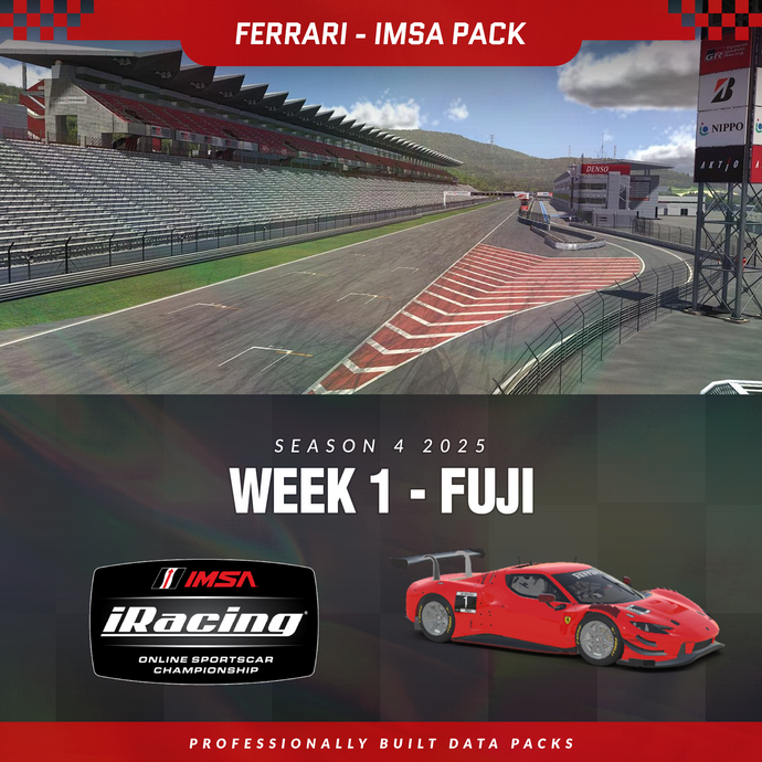 25S4 - Ferrari 296 GT3 - W2 - Fuji