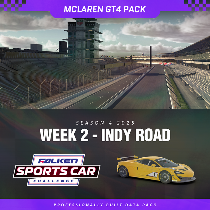 25S4 - McLaren GT4 - W2 - Indy Road