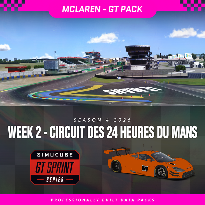 25S4 - McLaren 720S GT3 EVO - W2 - Circuit des 24 Heures du Mans