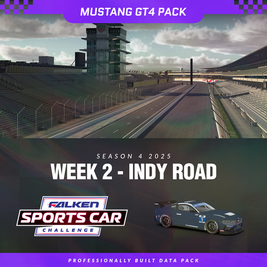 25S4 - Mustang GT4 - W2 - Indy Road
