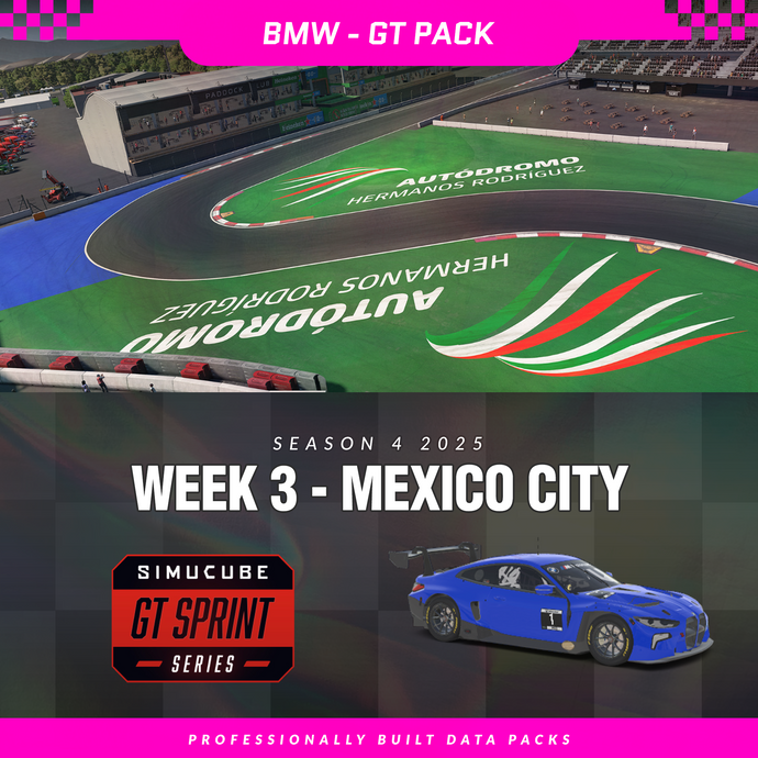 25S4 - BMW M4 GT3 EVO - W3 - Mexico City