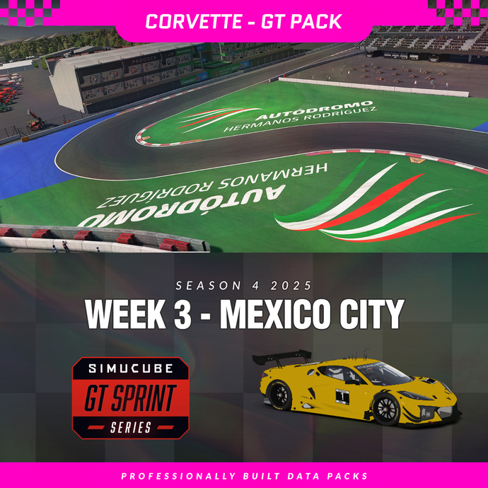 25S4 - Chevrolet Corvette Z06 GT3.R - W3 - Mexico City