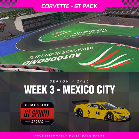 25S4 - Chevrolet Corvette Z06 GT3.R - W3 - Mexico City