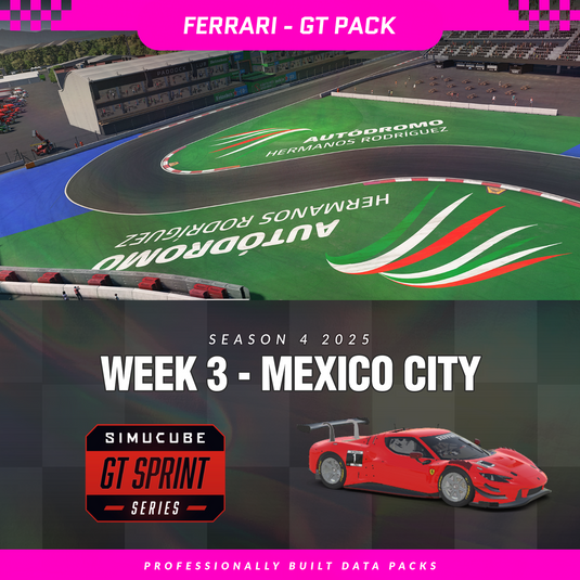25S4 - Ferrari 296 GT3 - W3 - Mexico City