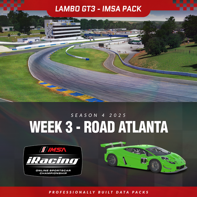 25S4 - Lambo Huracan GT3 EVO - W3 - Road Atlanta