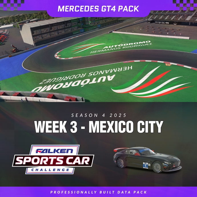 25S4 - Mercedes GT4 - W3 - Mexico City