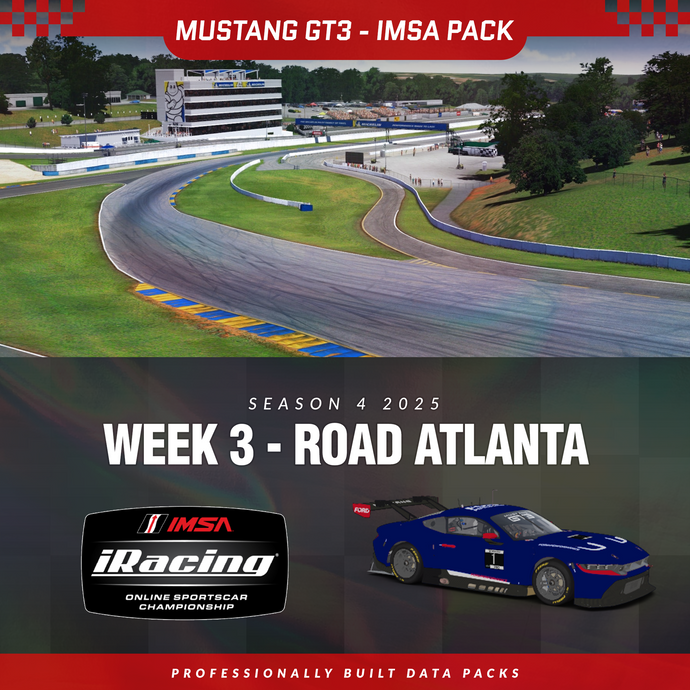 25S4 - Ford Mustang GT3 - W3 - Road Atlanta