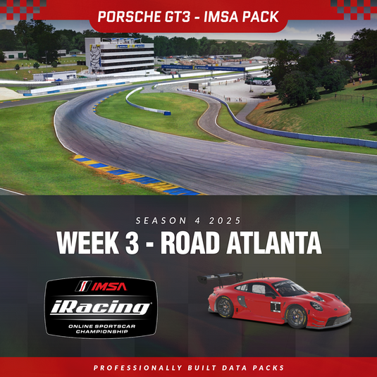 25S4 - Porsche 911 GT3 R (992) - W3 - Road Atlanta