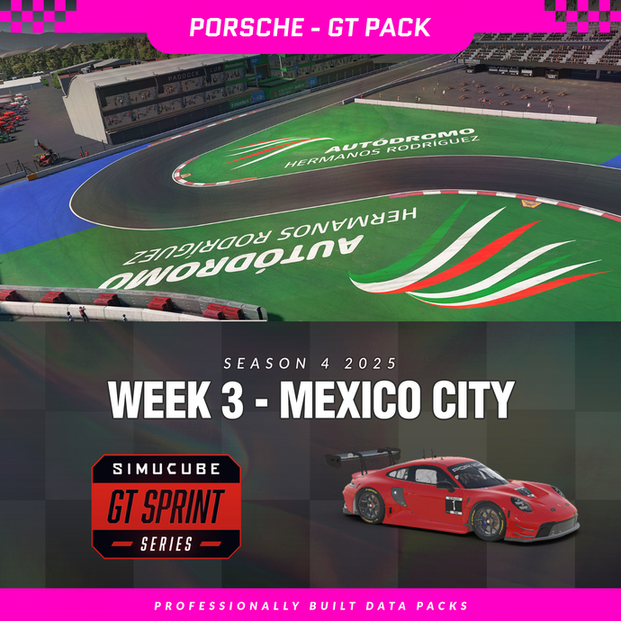 25S4 - Porsche 911 GT3 R (992) - W3 - Mexico City