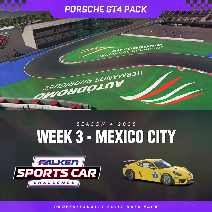 25S4 - Porsche GT4 - W3 - Mexico City