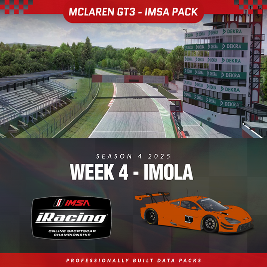 25S4 - McLaren 720S GT3 EVO - W4 - IMOLA