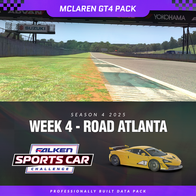 25S4 - McLaren GT4 - W4 - Road Atlanta