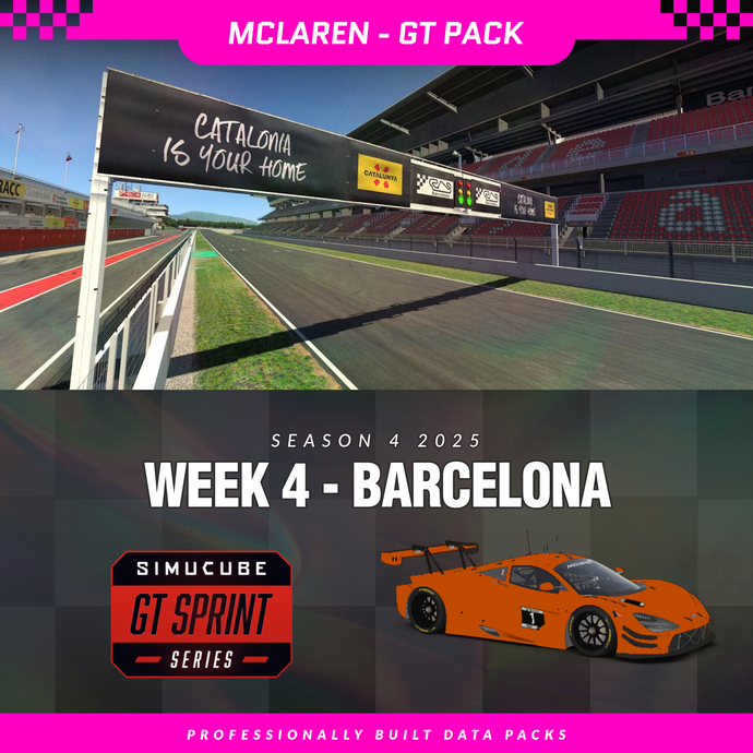 25S4 - McLaren 720S GT3 EVO - W4 - Barcelona