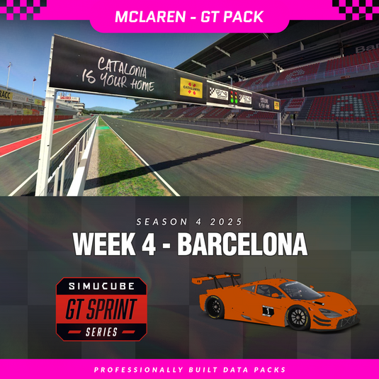 25S4 - McLaren 720S GT3 EVO - W4 - Barcelona