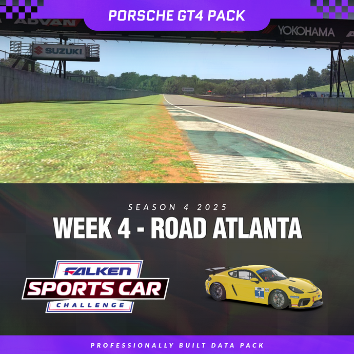 25S4 - Porsche GT4 - W4 - Road Atlanta