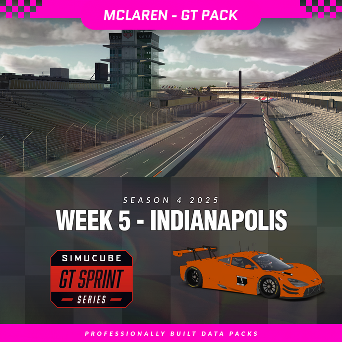 25S4 - McLaren 720S GT3 EVO - W5 - Indianapolis