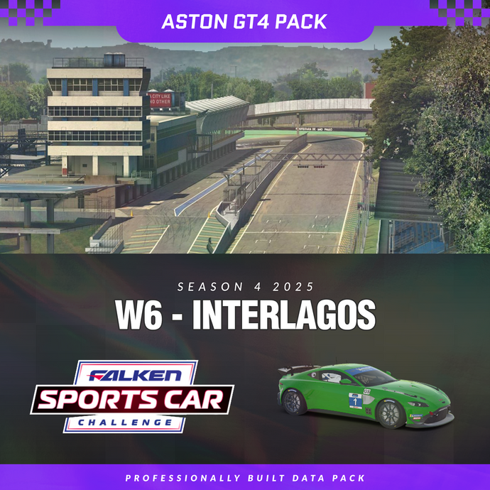 25S4 - Aston Martin Vantage GT4 - W6 - Interlagos