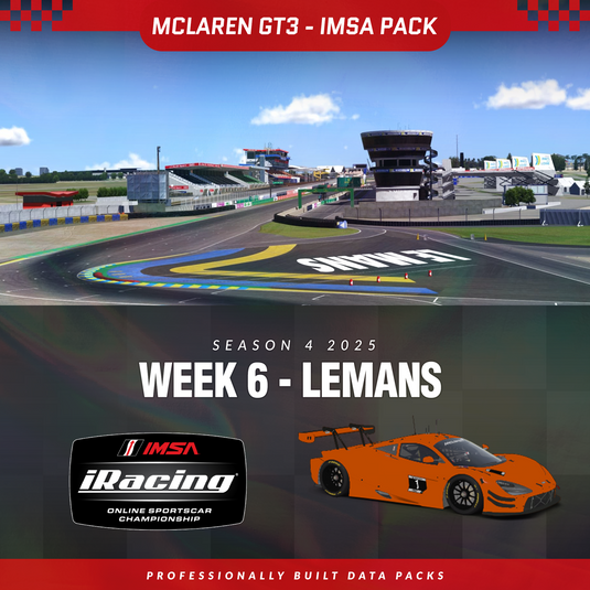 25S4 - McLaren 720S GT3 EVO - W6 - Le Mans