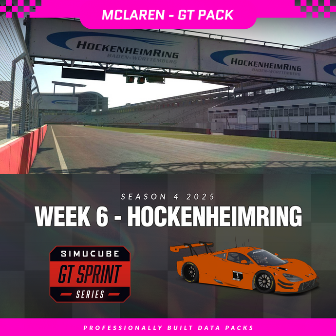 25S4 - McLaren 720S GT3 EVO - W6 - Hockenheimring