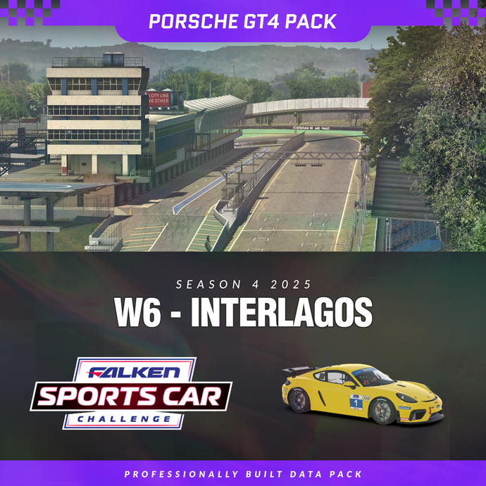 25S4 - Porsche GT4 - W6 - Interlagos