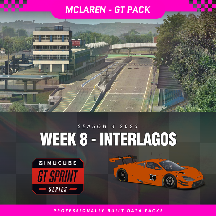 25S4 - McLaren 720S GT3 EVO - W8 - Interlagos